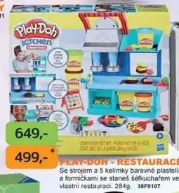 Dráčik Play-Doh restaurace nabídka
