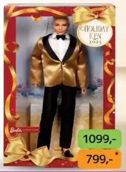 Dráčik Barbie Holiday Ken 2025 nabídka