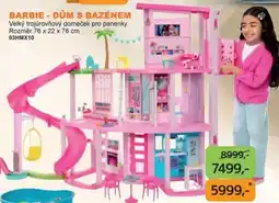 Dráčik Barbie - dům s bazénem nabídka