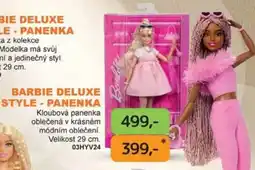 Dráčik Barbie deluxe style - panenka nabídka