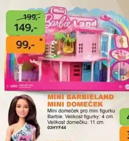 Dráčik Mini barbieland mini domeček nabídka