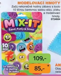 Dráčik Mix-it sand putty slime nabídka