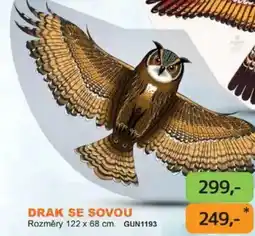 Dráčik Drak se sovou nabídka