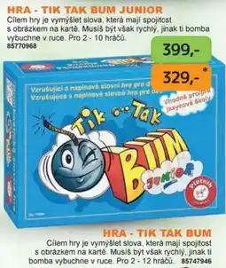Dráčik Platnik tik tak bum junior nabídka