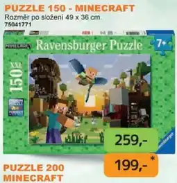Dráčik Ravensburger Puzzle 150 - Minecraft nabídka