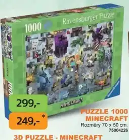 Dráčik Ravensburger Puzzle 3D Puzzle - Minecraft nabídka