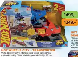 Dráčik Hot wheels city - transportér nabídka