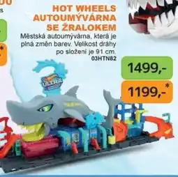 Dráčik Hot Wheels autoumývárna se žralokem nabídka
