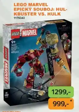 Dráčik lego marvel epický souboj: hulkbuster vs. hulk nabídka