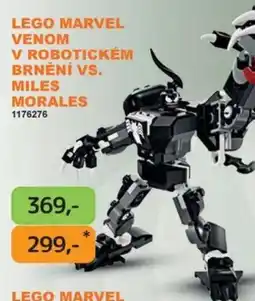 Dráčik lego marvel venom v robotickém brnění vs. miles morales nabídka