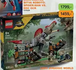Dráčik lego jurassic world spinosaurus dinosaur escape nabídka