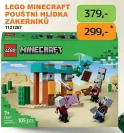 Dráčik lego minecraft pouštní hlídka zákeřníků nabídka