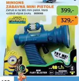 Dráčik Minions mini pistole nabídka