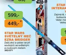 Dráčik Star Wars světelný meč ezra bridger nabídka