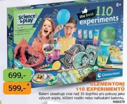 Dráčik Clementoni 110 experimentů nabídka
