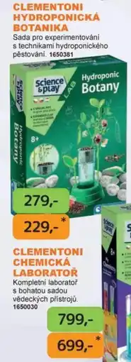 Dráčik Clementoni hydroponická botanika nabídka