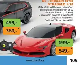 Dráčik Ferrari SF90 Stradale 1:18 nabídka