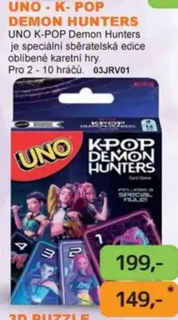 Dráčik Uno k-pop demon hunters nabídka