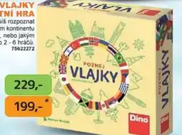 Dráčik Dino Poznej Vlajky nabídka