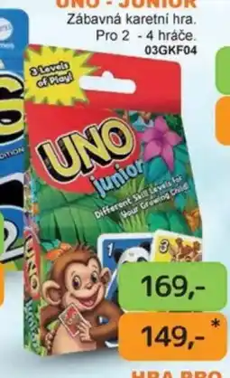 Dráčik Uno junior nabídka
