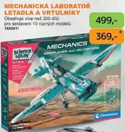 Dráčik Science & play mechanická laboratoř letadla a vrtulníky nabídka