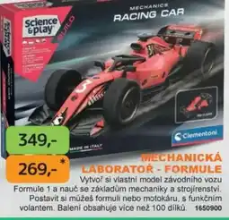 Dráčik Clementoni mechanická laboratoř - formule nabídka