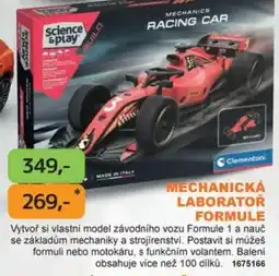 Dráčik Clementoni mechanická laboratoř formule nabídka