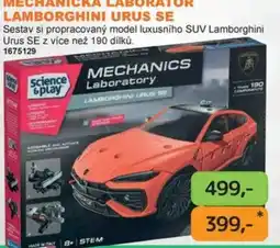 Dráčik Science & play Mechanická laboratorní sestava Lamborghini Urus SE nabídka