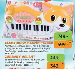 Dráčik Puppy Keyboard nabídka