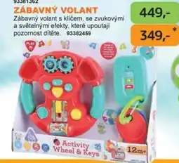 Dráčik Play Activity Wheel & Keys nabídka