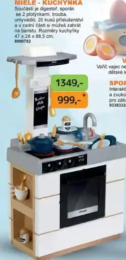 Dráčik Miele - kuchyňka nabídka
