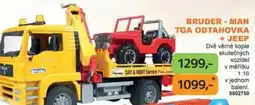 Dráčik Bruder - Man Tga Odtahovka + Jeep nabídka