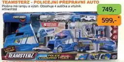 Dráčik Teamsterz policejní prepravní auto nabídka