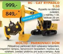 Dráčik RC - Cat rypadlo nabídka