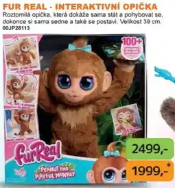 Dráčik FurReal interaktivní opička nabídka