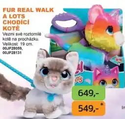 Dráčik Fur Real Walk A Lots Chodící Kotě nabídka