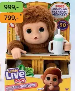Dráčik Little Live Pets baby monkey nabídka