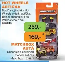 Dráčik Matchbox auta nabídka