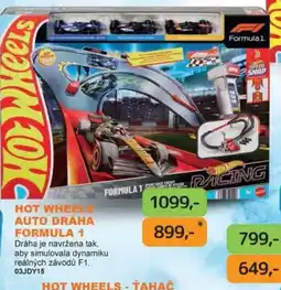 Dráčik Hot wheels auto dráha formula 1 nabídka