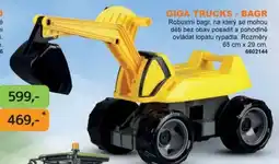 Dráčik Giga Trucks - Bagr nabídka