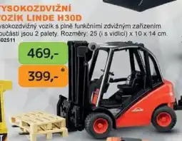 Dráčik Linde vysokozdvižný vozík H30D nabídka