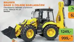 Dráčik Bruder bagr s čelním nakladačem nabídka