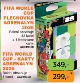 Dráčik Fifa world cup plechovka adrenalyn 2026 nabídka