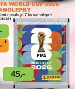 Dráčik Panini FIFA World Cup 2026 samolepky nabídka