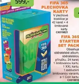Dráčik Fifa 365 plechovka karty nabídka