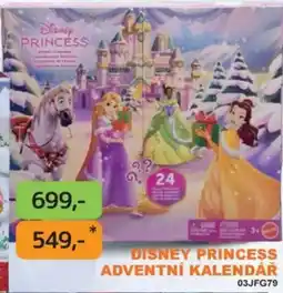 Dráčik Disney Princess adventní kalendář nabídka
