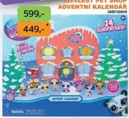 Dráčik Littlest Pet Shop adventní kalendář nabídka
