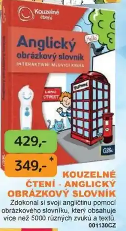 Dráčik Kouzelné čtení Anglický obrázkový slovník nabídka