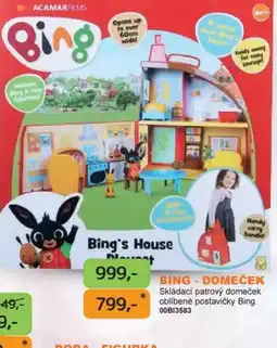 Dráčik Bing - domeček nabídka