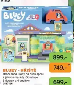 Dráčik Bluey - hřiště nabídka